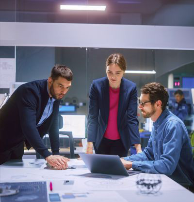 Collaborateurs et clients Ninz unis par le respect mutuel